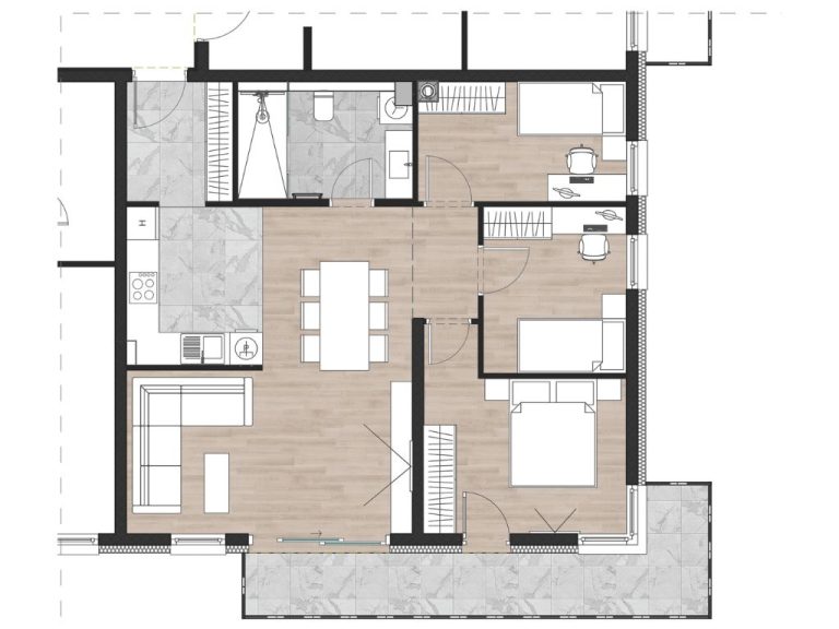 S19-VrbaA_stambena_zgrada_Bombellesova_Complex_Project (5)